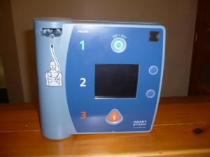 NUMP defibrillator. 